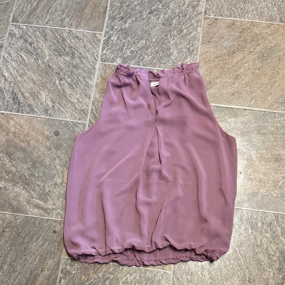Max Studio Purple Tank Top